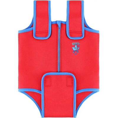 Speedo Sea Squad Mouwloos Rood/Blauw Zwemkostuum - Zwemkostuum Speedo Sea Squad Mouwloos Rood/Blauw Zwemkostuum - Zwemkostuum