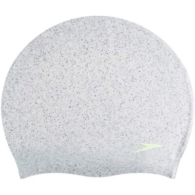 Speedo Recycelte Silikon Schwimmhaube - Grau / Helle Zest - Schwimm Cap Speedo Recycelte Silikon Schwimmhaube - Grau / Helle Zest - Schwimm Cap