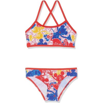 Speedo Meisjes Mickey Mouse Tweedelige Zwemkleding Speedo Meisjes Mickey Mouse Tweedelige Zwemkleding