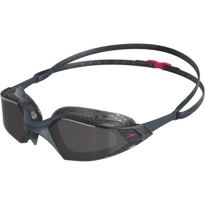 Gafas de natación Speedo Aquapulse Pro - Gris/Rojo/Humo - Gafas de natación Gafas de natación Speedo Aquapulse Pro - Gris/Rojo/Humo - Gafas de natación