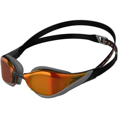 Speedo Unisex Erwachsene Fastskin Pure Focus Schwimmbrille - Schwarz / Kühl Grau / Feuer Gold Speedo Unisex Erwachsene Fastskin Pure Focus Schwimmbrille - Schwarz / Kühl Grau / Feuer Gold