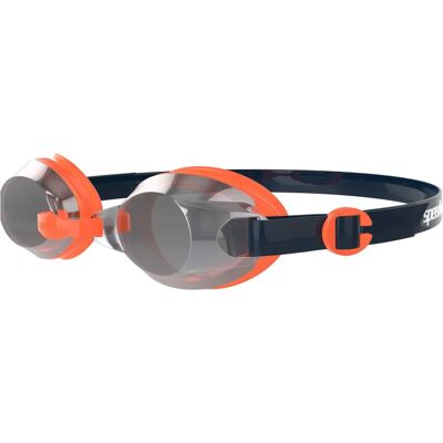 Lunettes Speedo Jet Junior avec miroir - Marine / Orange / Chrome - Enfants Lunettes Speedo Jet Junior avec miroir - Marine / Orange / Chrome - Enfants