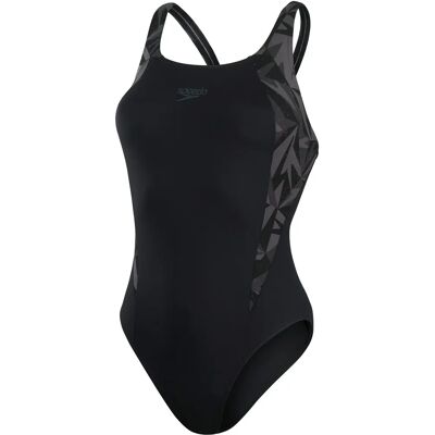 Speedo Hyperboom Maillot de Bain (8-13470G718) noir/gris Speedo Hyperboom Maillot de Bain (8-13470G718) noir/gris