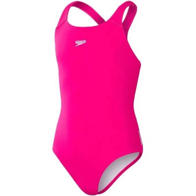 Speedo Eco Endurance+ Medalist Pink Badeanzug - Kinder Speedo Eco Endurance+ Medalist Pink Badeanzug - Kinder