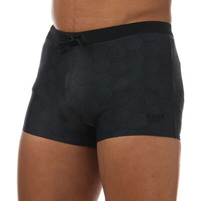 Speedo Valmilton Black Grey Swim Shorts - Chlorine Resistant Speedo Valmilton Black Grey Swim Shorts - Chlorine Resistant