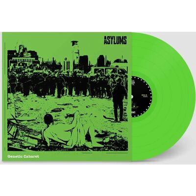 Asylums Genetic Cabaret - Grön Vinyl - Vinylskiva Asylums Genetic Cabaret - Grön Vinyl - Vinylskiva