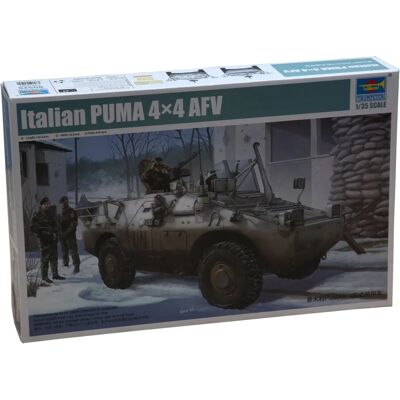 Trumpeter TP5525 Italian Puma 4x4 Wheeled AFV Kit - Military Vehicle Trumpeter TP5525 Italian Puma 4x4 Wheeled AFV Kit - Military Vehicle
