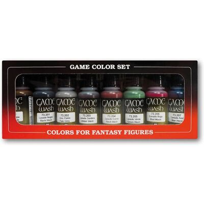 Vallejo Modelo 73998 Tinta Acrílica - 17ml Conjunto Vallejo Modelo 73998 Tinta Acrílica - 17ml Conjunto