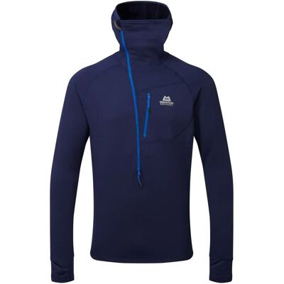 Mountain Equipment - Eclipse Hooded Zip T - Medieval Blue - L Mountain Equipment - Eclipse Hooded Zip T - Medieval Blue - L