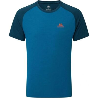 Mountain Equipment Nava Crew - Azul/MAJOLICA - Camiseta Mountain Equipment Nava Crew - Azul/MAJOLICA - Camiseta