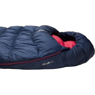 Mountain Equipment Helium 400 Femmes - Sac de couchage - Bleu - 3 saisons - Publicité Mountain Equipment Helium 400 Femmes - Sac de couchage - Bleu - 3 saisons - Publicité