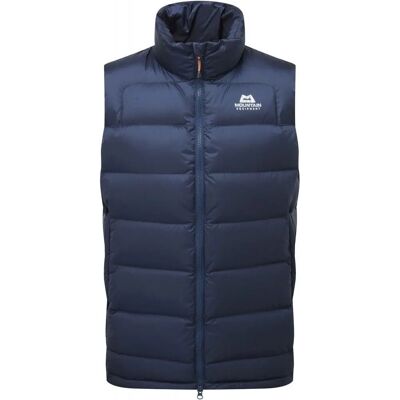 Mountain Equipment Lightline Vest - Windproof Down Jacket - Navy Mountain Equipment Lightline Vest - Windproof Down Jacket - Navy