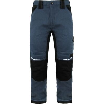 Dickies Navy Kneepad Work Trousers - CORDURA Reinforced - Multiple Pockets - YKK Zipper - Workwear Dickies Navy Kneepad Work Trousers - CORDURA Reinforced - Multiple Pockets - YKK Zipper - Workwear