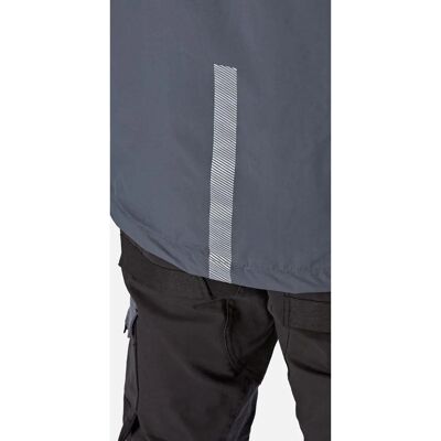 Dickies Mens Generation Overhead Waterproof Jacket Grey Black XL - Waterproof Jacket Dickies Mens Generation Overhead Waterproof Jacket Grey Black XL - Waterproof Jacket