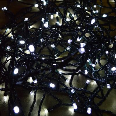 Premier Decorations Multi-Action LED Christmas Lights - White - 200 LEDs Premier Decorations Multi-Action LED Christmas Lights - White - 200 LEDs