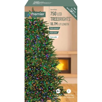 Premier Decorations Model LV162178M Multi-Color LED Christmas Tree Lights - Indoor/Outdoor Premier Decorations Model LV162178M Multi-Color LED Christmas Tree Lights - Indoor/Outdoor