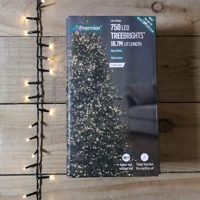 Premier Decorations Model LV162178WW - Warm White Christmas Tree Lights Premier Decorations Model LV162178WW - Warm White Christmas Tree Lights