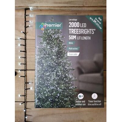 TreeBrights 2000 LED (50m) Christmas Lights - Timer TreeBrights 2000 LED (50m) Christmas Lights - Timer