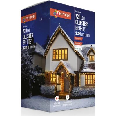 Premier - 720 Vintage Gold LED - Multi-Action - Outdoor Light Premier - 720 Vintage Gold LED - Multi-Action - Outdoor Light