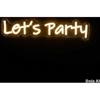 Premier Decorations - Neon LED Sign Wall Light - Warm White - Decorative Light Premier Decorations - Neon LED Sign Wall Light - Warm White - Decorative Light