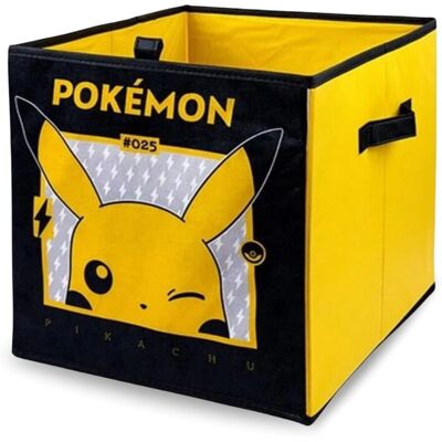 Pokémon Pikachu #025 Caja de almacenamiento - Caja para juguetes Pokémon Pikachu #025 Caja de almacenamiento - Caja para juguetes