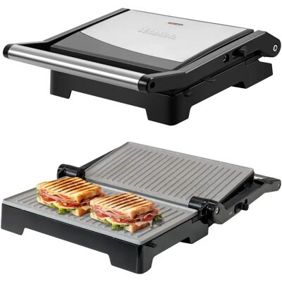 Schallen - Panini Grill Press - Black & Silver - Grill Schallen - Panini Grill Press - Black & Silver - Grill