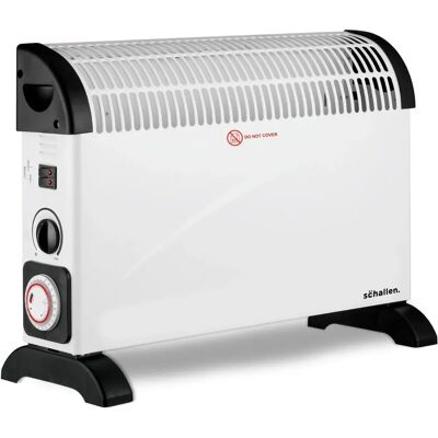 Schallen - 2000W Electric Convector Radiator Heater - White Schallen - 2000W Electric Convector Radiator Heater - White