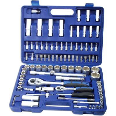 Laser 3671 Nussatz - Six-piece set D = 1/2" & D = 1/4" - Nussatz Laser 3671 Nussatz - Six-piece set D = 1/2" & D = 1/4" - Nussatz
