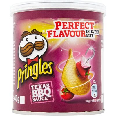Pringles Texas BBQ Sauce Potato Chips - Potato Chips Pringles Texas BBQ Sauce Potato Chips - Potato Chips
