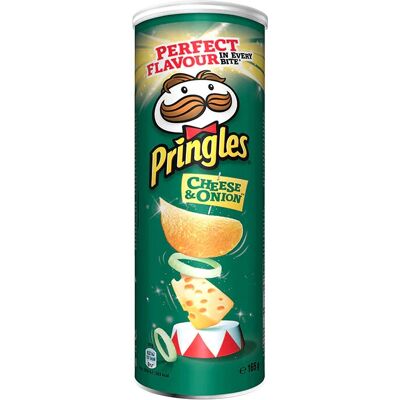 Pringles Fromage & Oignon - Chips de Pommes de Terre - Publicité Pringles Fromage & Oignon - Chips de Pommes de Terre - Publicité