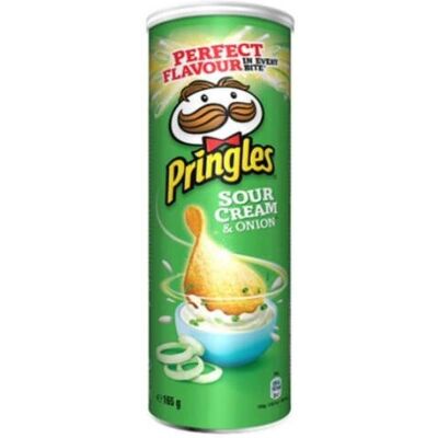 Pringles Crème & Oignon - Chips de pommes de terre - Publicité Pringles Crème & Oignon - Chips de pommes de terre - Publicité