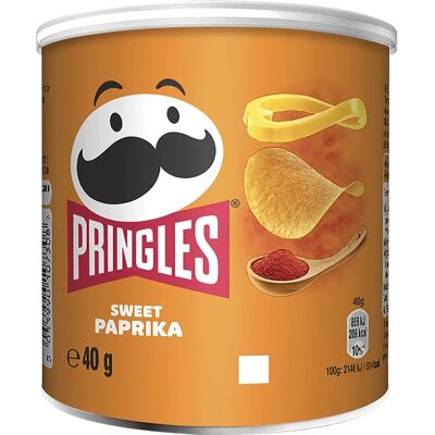Pringles Mini Słodka Papryka - Chipsy ziemniaczane Pringles Mini Słodka Papryka - Chipsy ziemniaczane