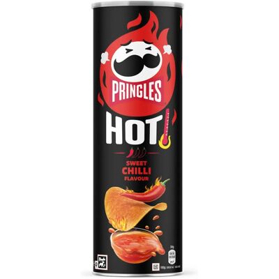 Pringles - Hot Sweet Chili - 160 g - Chips de pomme de terre - Publicité Pringles - Hot Sweet Chili - 160 g - Chips de pomme de terre - Publicité