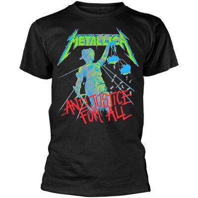 Tricou Metallica pentru Bărbați - And Justice For All - ROCK OFF - METTS12MB RTMTLTSBAJU L - Negru - Tricou Tricou Metallica pentru Bărbați - And Justice For All - ROCK OFF - METTS12MB RTMTLTSBAJU L - Negru - Tricou