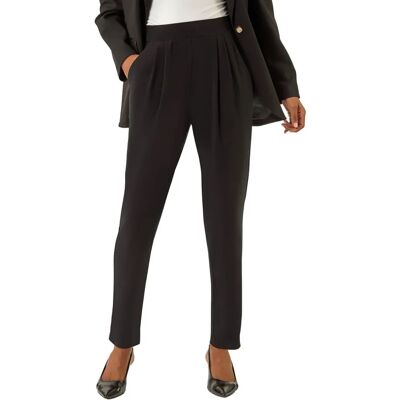 Pantalons Harém en jersey noir Roman taille 20 - Pantalons - Publicité Pantalons Harém en jersey noir Roman taille 20 - Pantalons - Publicité