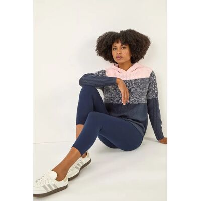 Roman Größe 12 Navy Cropped Leggings - Leggings Roman Größe 12 Navy Cropped Leggings - Leggings
