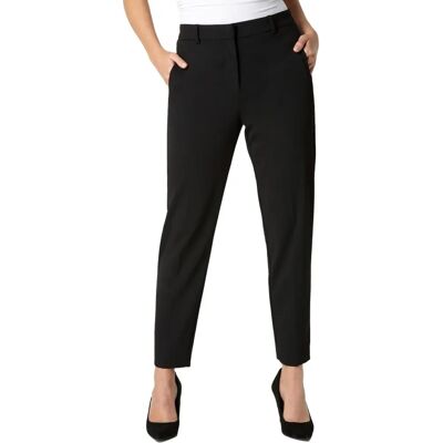 Roman Petite Black Short Straight Leg Stretch Trouser - Women 18 Roman Petite Black Short Straight Leg Stretch Trouser - Women 18