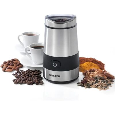 Salter Twin Blade Elektrischer Kaffee- und Gewürzmischer - Metall Salter Twin Blade Elektrischer Kaffee- und Gewürzmischer - Metall