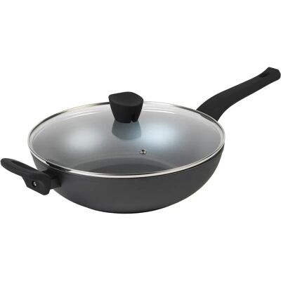 Russell Hobbs RH01709EU Wok Perlé 28cm - Poêle + Casserole - Publicité Russell Hobbs RH01709EU Wok Perlé 28cm - Poêle + Casserole - Publicité