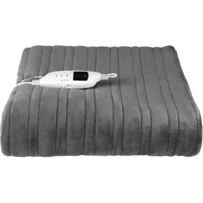Kleeneze Kl3738 - Grey - 160x130cm - 120W - Heated Blanket Throw Kleeneze Kl3738 - Grey - 160x130cm - 120W - Heated Blanket Throw