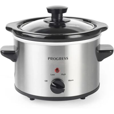 Progress Ek2621p Slow Cooker - Adjustable Temperature - 1.5L Progress Ek2621p Slow Cooker - Adjustable Temperature - 1.5L
