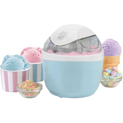 Giles & Posner Electric Ice Cream Maker - Pastel Blue - Ice Cream Maker Giles & Posner Electric Ice Cream Maker - Pastel Blue - Ice Cream Maker