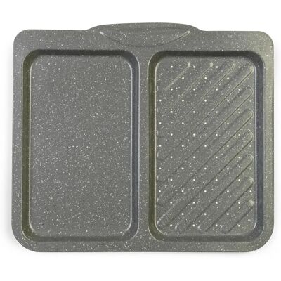 Plaque de cuisson Salter BW10737 Marblestone - Antiadhésive, 2 Zones Plaque de cuisson Salter BW10737 Marblestone - Antiadhésive, 2 Zones