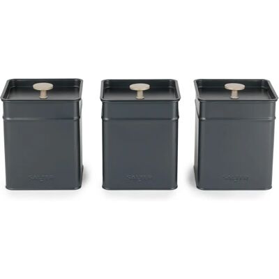 Salter Marino Canisters Set - Slate Grey Salter Marino Canisters Set - Slate Grey