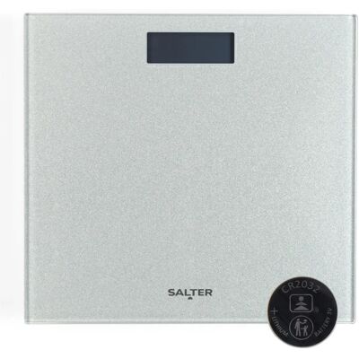 Salter Model 9037 SVGL3RCEU16 - Glass Persona Scale - Silver Salter Model 9037 SVGL3RCEU16 - Glass Persona Scale - Silver