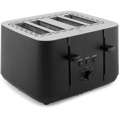 Petra PT5565MBLKVDE 4-Slice Toaster - Toaster Petra PT5565MBLKVDE 4-Slice Toaster - Toaster
