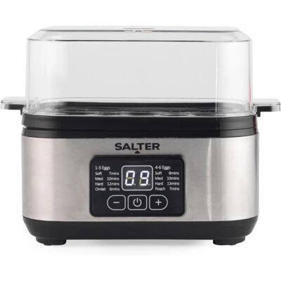 Salter - 3-in-1 Digital Egg Cooker - 6 Eier - 3 Funktionen - Egg cooker Salter - 3-in-1 Digital Egg Cooker - 6 Eier - 3 Funktionen - Egg cooker