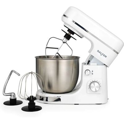 Salter EK6147MW Stand Mixer - White - 1300 W Salter EK6147MW Stand Mixer - White - 1300 W