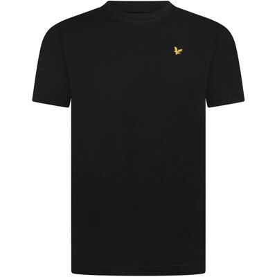 Lyle & Scott Zwart Katoenen Jongens T-Shirt - Korte Mouw Lyle & Scott Zwart Katoenen Jongens T-Shirt - Korte Mouw