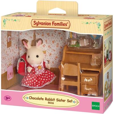 Sylvanian Families Sjokoladekanin Søster Sett - Leketøy Sett Sylvanian Families Sjokoladekanin Søster Sett - Leketøy Sett